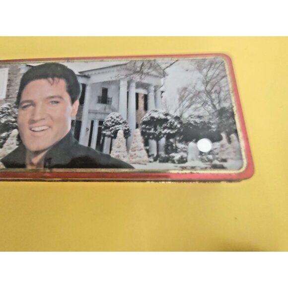 Russell Stover Elvis Presley Collectible  Christmas candy tins 1997 & 1998 - Picture 10 of 14